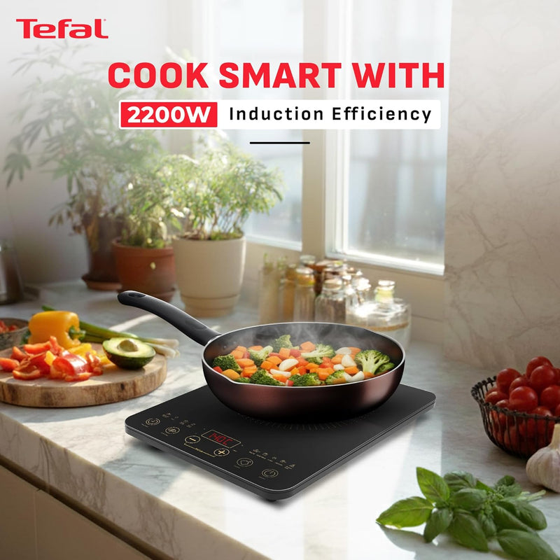 Tefal EVERYDAY SLIM IH 2200W Induction Cooktop
