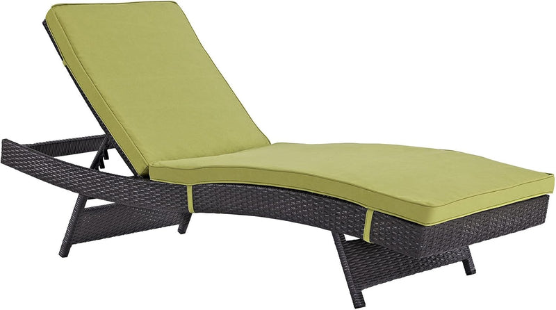 Justy Outdoor Swimming Poolside Lounger (Dark Brown)