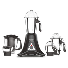 Vidiem Mixer Grinder 618 A VSTAR 1000 watt (Black) with 3 Leakproof Jars & 1 Juicer Mixer Grinder | self-lock for wet & 