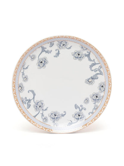 Clay Craft Marble Finish - Fine Ceramic -Dinner Set 38 PCS (Dinner Set), for Family of 6, Dinner Set Ceramic, Dining Set for Dinner, Crockery Set for Gift, Kitchen Set for Home, Crockery Set