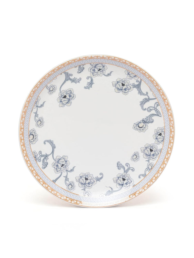 Clay Craft Marble Finish - Fine Ceramic -Dinner Set 38 PCS (Dinner Set), for Family of 6, Dinner Set Ceramic, Dining Set for Dinner, Crockery Set for Gift, Kitchen Set for Home, Crockery Set