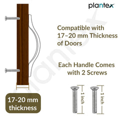 Plantex Cabinet Handle/128mm Handle for Drawer/Wardrobe/Kitchen Handle/Pull-Push Handle for Home/Office - Pack of 1 (Rose Gold)-6