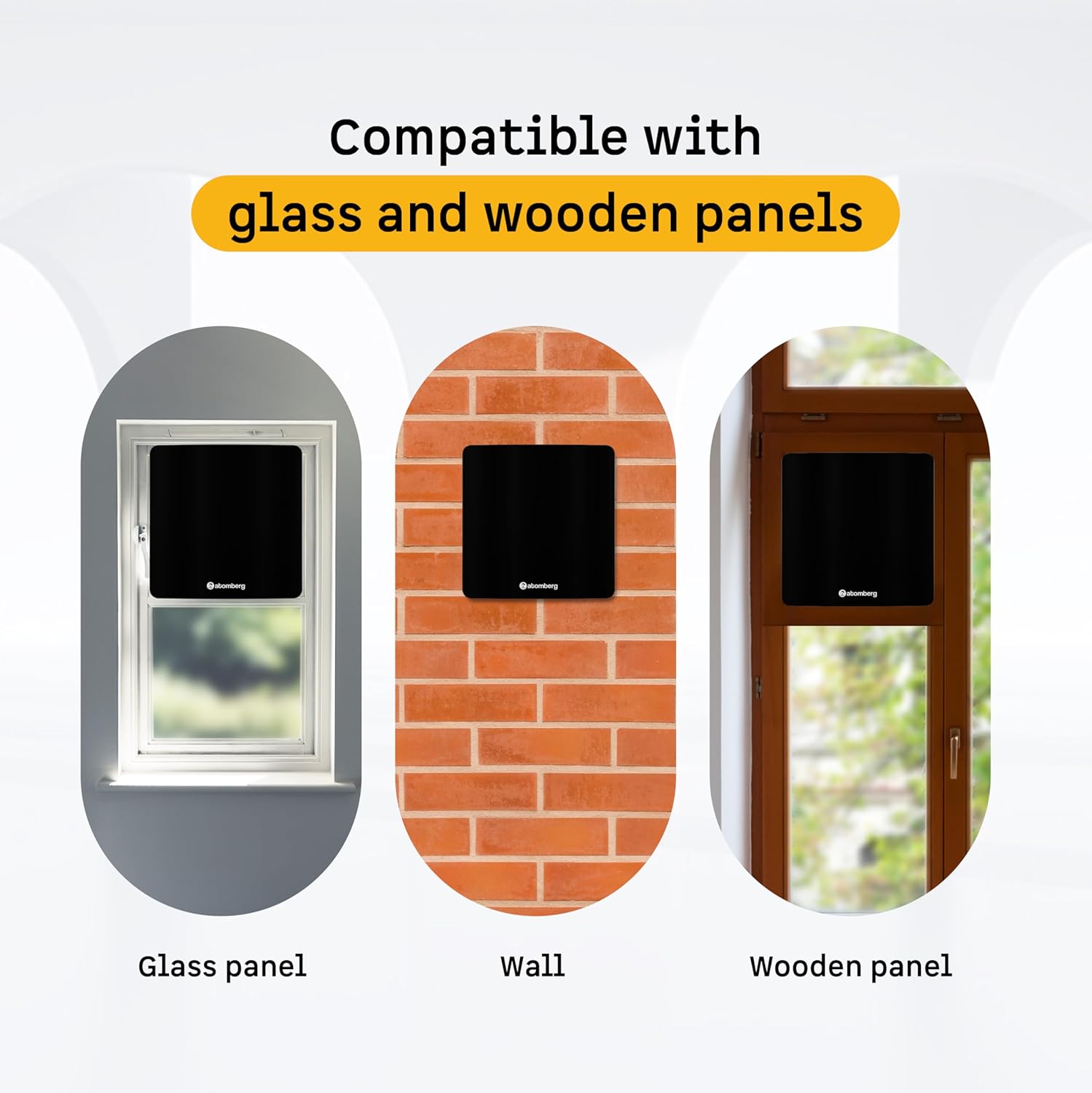 atomberg Studio Exhaust Fan 150mm (6 Inches) | BLDC Motor | 6.8W| Low Noise | 2000 RPM| Ideal for Bathroom,Kitchen | Easy to Clean | Installation-Round Cut (153mm) | 2 Years Warranty | (Gloss Black)