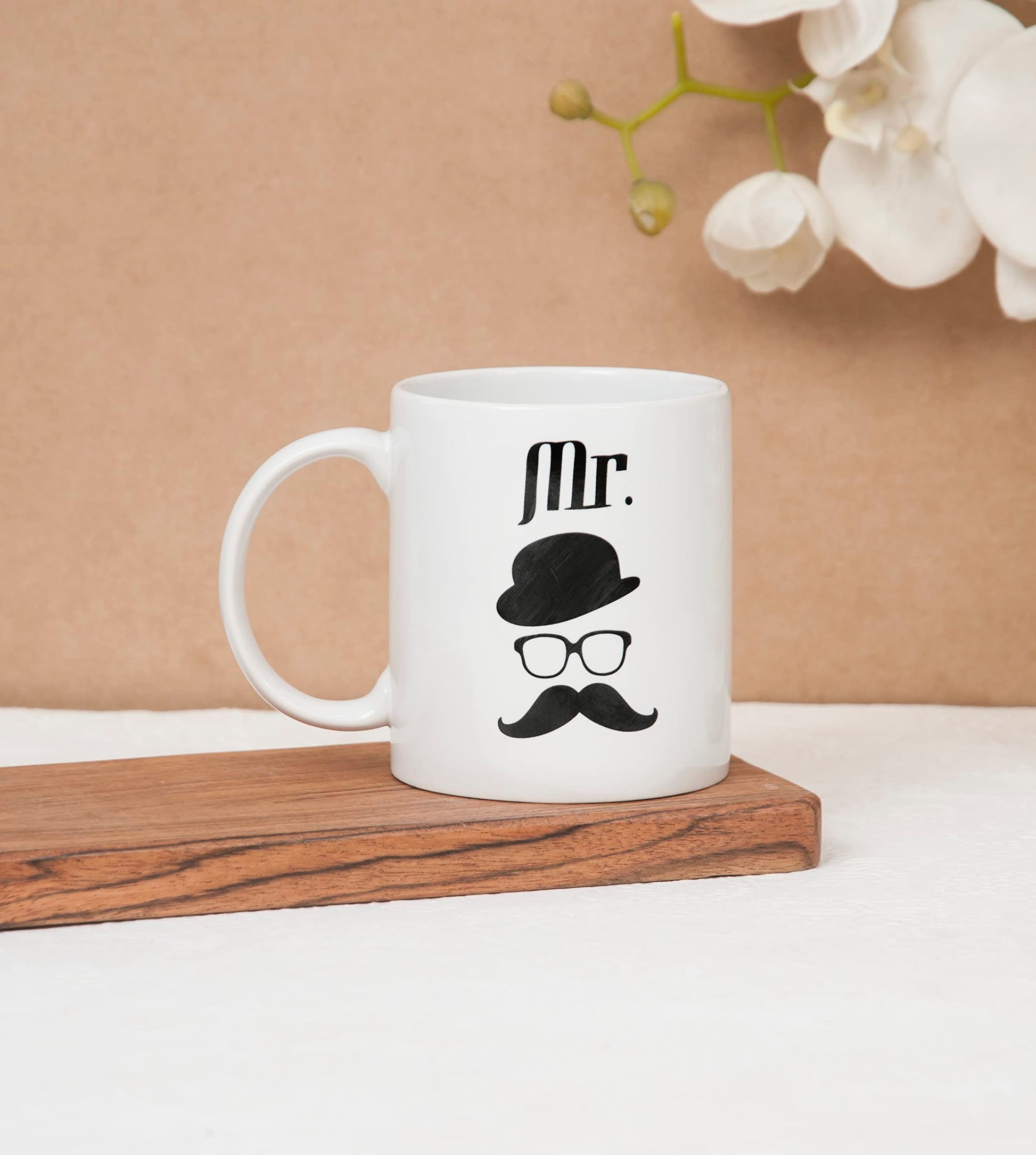 Clay Craft Ceramic Cc Mm1 Swiss Rez1 Microwave Safe Coffee Mug with Good Morning Quote, 300 ML