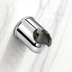 Plantex Hand Shower Holder for Bathroom/Adjustable Handheld Shower/Wand Holder/Wall Mount Bracket - Pack of 2 (Chrome)-2