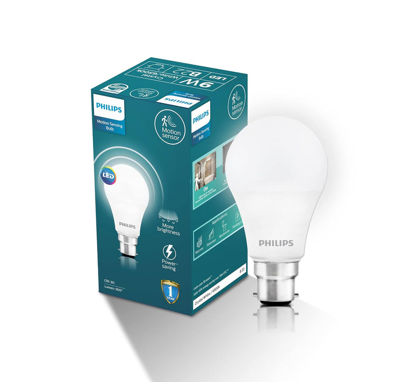 Philips 9W Motion Sensor B22 LED Bulb