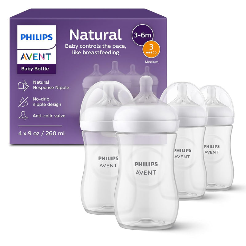 Philips Avent Natural Baby Feeding Bottle Combo (SCY903/04)