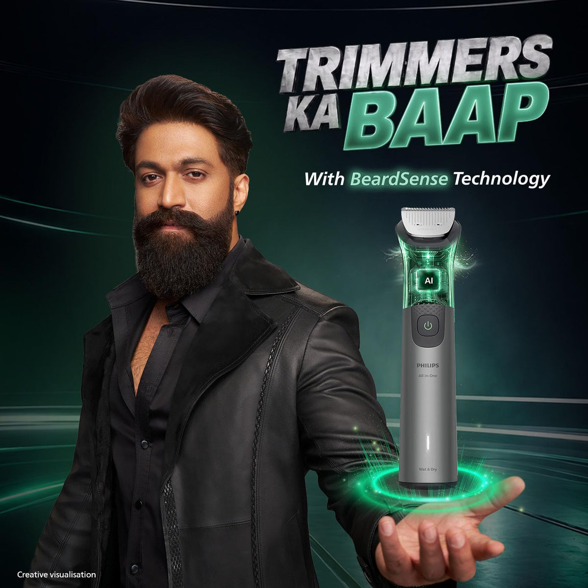Philips India's No.1 Men's Trimmer* (MG7931/30)