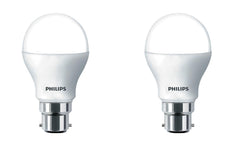 Philips Base B22 10.5W LED Bulb (Cool Day Light/Crystal White, Pack of 2)