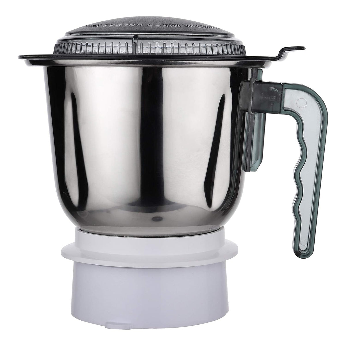 Grinder (Dry) Jar 1000 ml - Stainless Steel | Compatible with Sujata Mixer Grinder