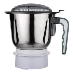 Grinder (Dry) Jar 1000 ml - Stainless Steel | Compatible with Sujata Mixer Grinder