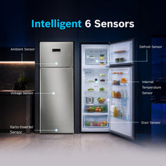 Bosch 269L, 2 Star, Frost Free Double Door Refrigerator (CTC29S22VI)-6