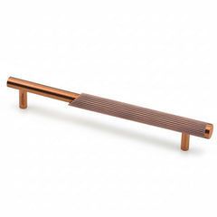 Plantex Stainless Steel & Aluminium Cabinet Handle/160mm Wardrobe Handle for Home/Cupboard Door Pull-Push Handles for Office - Pack of 1 (Rose Gold)-1
