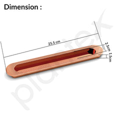Plantex Sliding Door Handle/Concealed Handle for Sliding Door/224mm Concealed Handle for Wardrobe/Kitchen Cabinet - Pack of 1 (Rose Gold) (Model APS-DTC-3770)-2