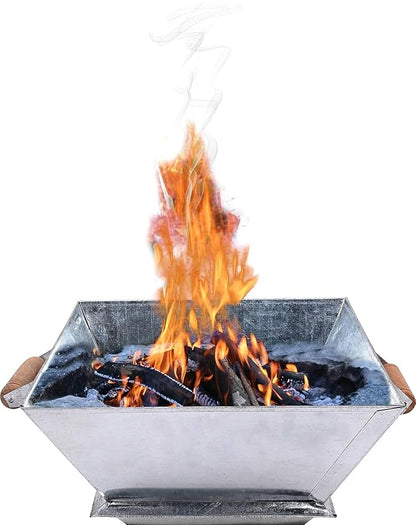 Dokchan Handmade Heavy Quality Iron havan kund Perfect for Home puja (10 Inch)