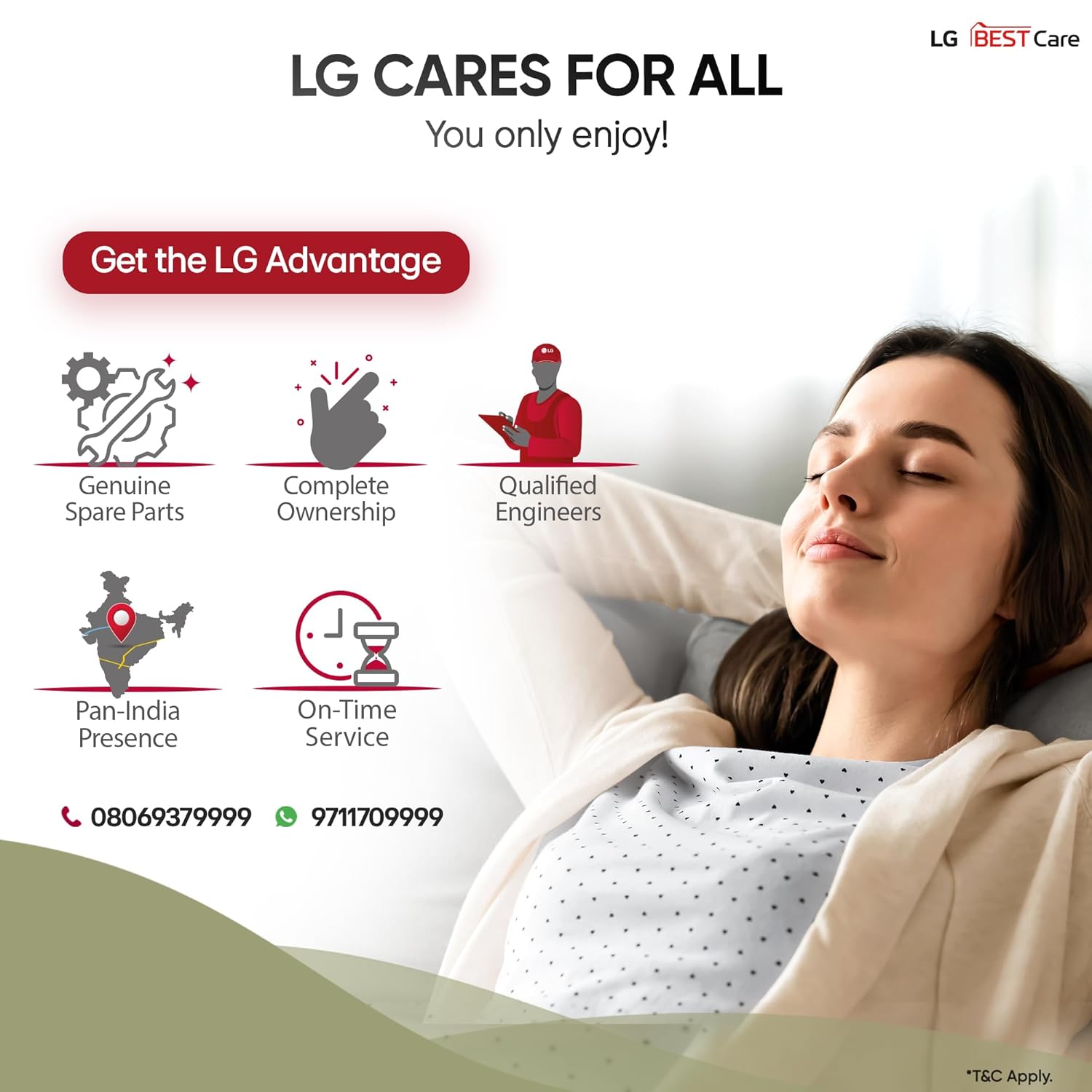 LG 1 Ton 4 Star DUAL Inverter Split AC (Copper, AI Convertible 6-in-1 Cooling, Faster Cooling & Energy Saving, 4 Way Swing, HD Filter with Anti-Virus Protection, 2026 Model, AS-Q13JNYE, White)