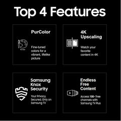 Samsung 163 cm (65 inches) D Series Brighter Crystal 4K Vivid Pro Ultra HD Smart LED TV UA65DUE77AKLXL (Black) (UA65DUE77BKLXL)-6