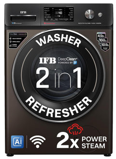 IFB 10 Kg 5 Star, 9 Swirl Wash, Steam Refresh, Eco Inverter Motor, WiFi, DeepClean®Ai Powered Fully Automatic Front Load