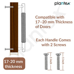Plantex Cabinet Handle/224mm Handle for Cabinet/Furniture/Door Pull-Push Handle for Home/Office - Pack of 1 (Rose Gold) (Model APS-DTC-3910)-5