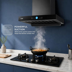 Glen 90CM Auto Clean Chimney with LCD Display, Heat Sensors and BLDC Motor INVERTER Technology 1600 m³/h (CH6052LCDDCAC90)-6