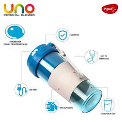 PIGEON UNO PERSONAL BLENDER - BLUE
