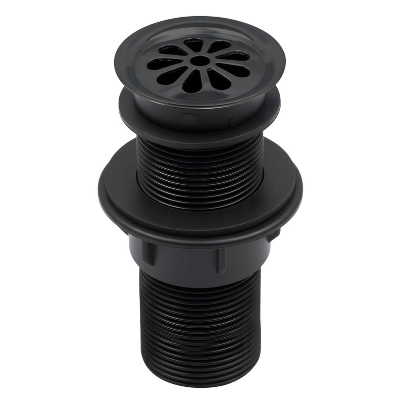 Plantex Brass with Nylon 6 inch Full Thread Waste Coupling for Wash Basin/Coupling for Sink - Pack of 1 (BH-1116, Black)-1