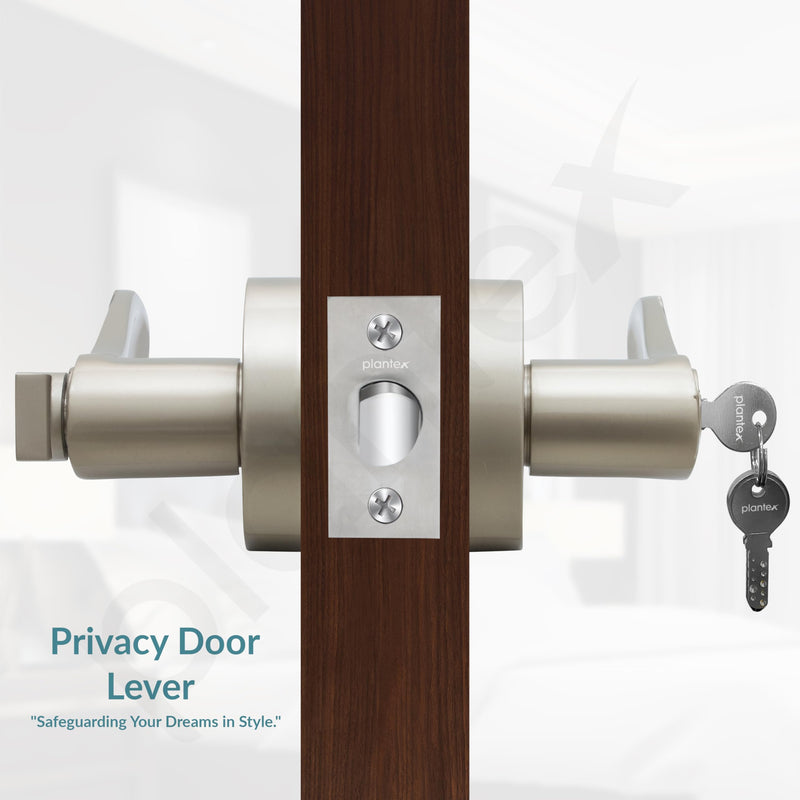Plantex Premium Door Lock for Home/Mortise Lock for Door/Main Door Lock with 3 Key - (Satin)-6