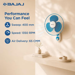 Bajaj Frore Neo 400 MM Wall Mount Fan-4