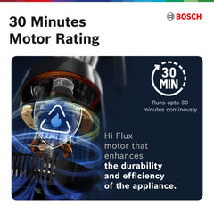 BOSCH TrueMixx 750 W Mixer Grinder, 750W 3 Jar Green MG4413C4GI