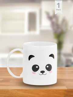 Clay Craft Fine Ceramic Printed Milk/Coffee Mug 1 Piece 360 ml (zzz Print)