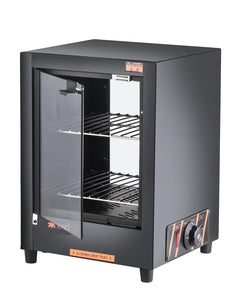 KRISP 500W Patties Warmer Hot Case | 25 litres Vault | Food Warmer for Samosas, Pastries, Snacks | Durable Stainless Steel | Compact Design