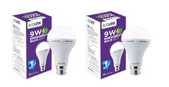 Philips EcoLink 9W B22 LED Bulb (Cool Day Light, 929002237554_2) -Pack of 2