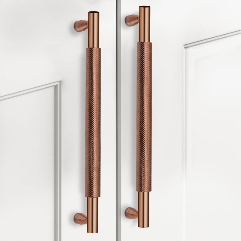 Plantex Cabinet Handle/Kitchen Cabinet Door Handle/Wardrobe/288 mm Cupboard Handle/Door Pull-Push Handle for Home/Office - Pack of 2 (Rose Gold) (Model APS-DTC-3910)-1
