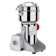 Vishvas Oil Maker Masala Grinder Machine for Home Use with 300gm Dry Masala Spices Mixer Grinder Machine 300 GM (White) Stainless Steel