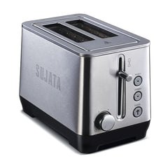 Sujata Pop-up Toaster | Stainless Steel, 7 Heating Modes, Cool Touch, Reheat & Defrost - PT11 - 2 Slice, 900W