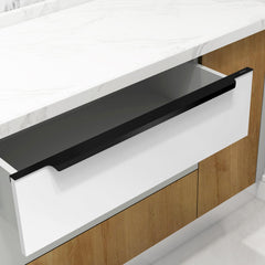 Plantex Profile Handle for Kitchen Cabinet/36 Inch Aluminium Drawer Profile Handle/Wardrobe Pull Handle for Home/Office/Hotel - Pack of 1 (Black) (Model APS-PF-1004)-1