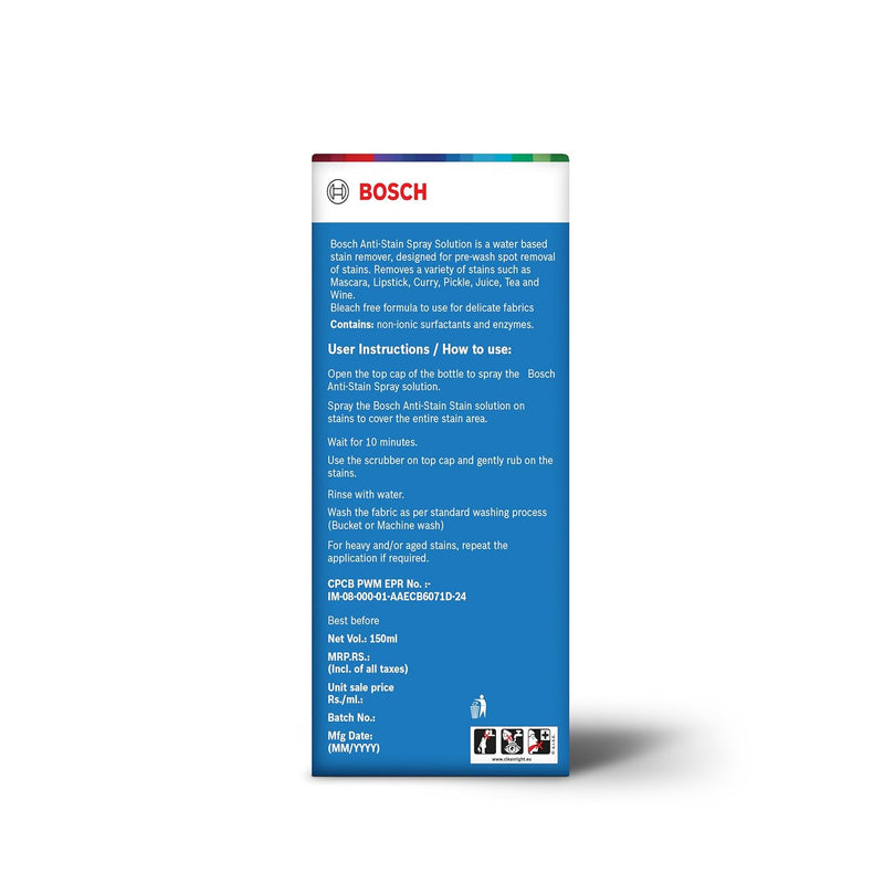 Bosch Anti-Stain Spray - 150 ml