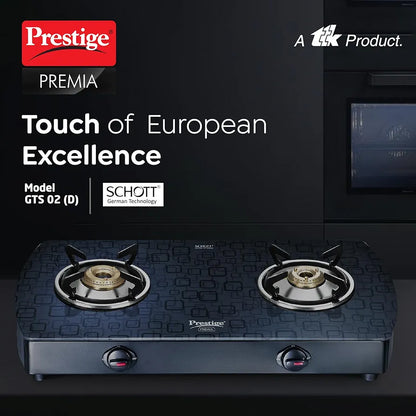 Gas Stove 2B Glasstop Schott Gts 02