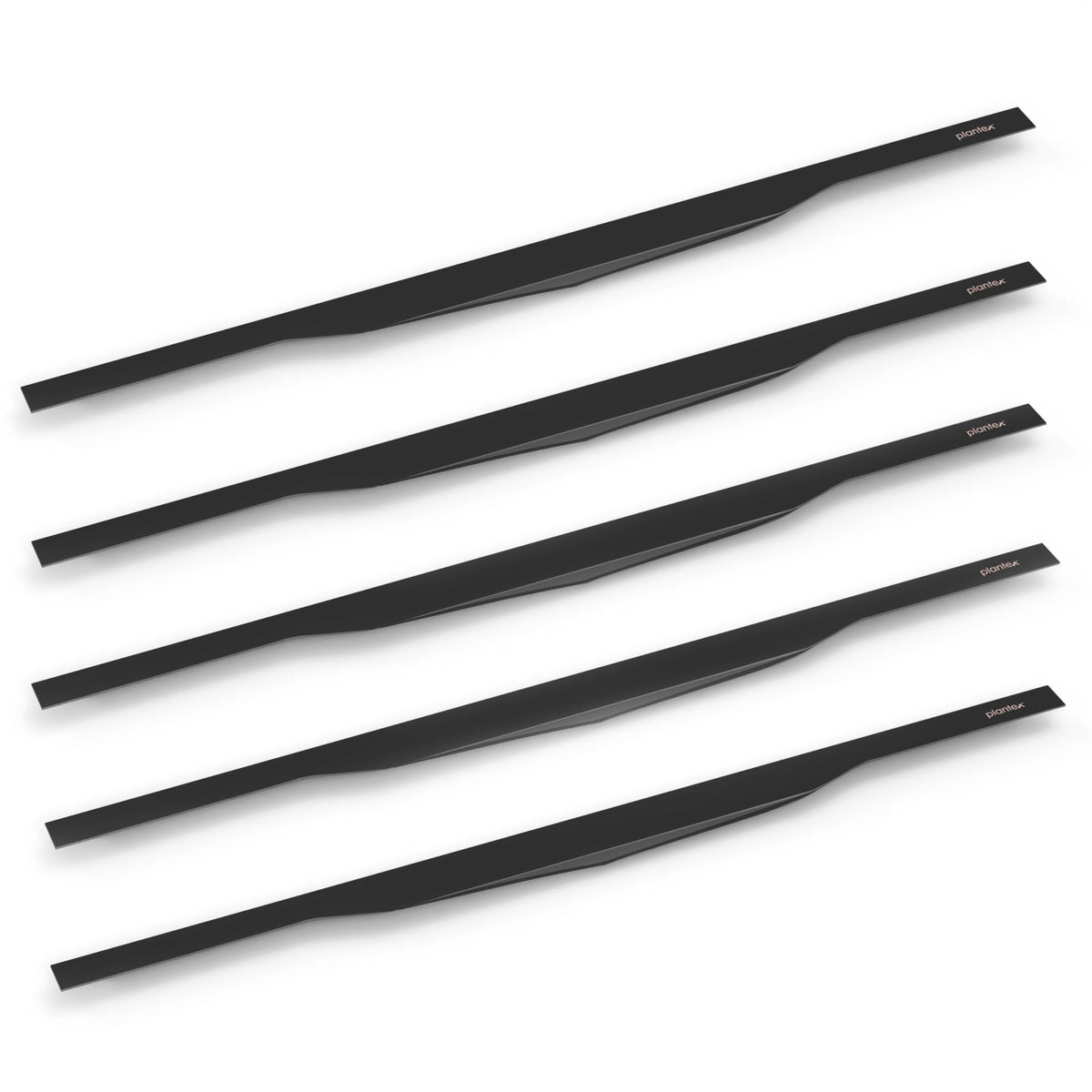 Plantex Profile Handle for Kitchen Cabinet/32 Inch Aluminium Drawer Profile Handle/Wardrobe Pull Handle for Home/Office/Hotel - Pack of 5 (Black) (Model APS-PF-1002)-1