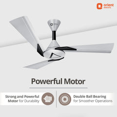 Orient Electric Orina 1200mm Ceiling Fan (Pearl White Black)-4