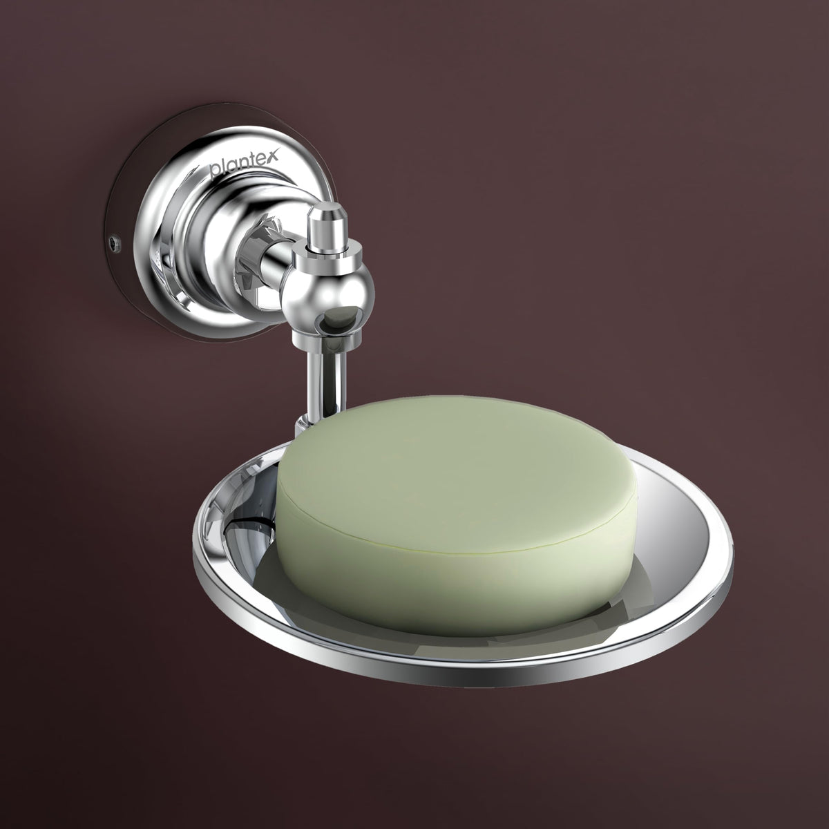 Plantex 304 Grade Stainless Steel Soap Dish/Soap Stand/Bathroom Soap Holder/Bathroom Accessories Skyllo (Chrome)-1