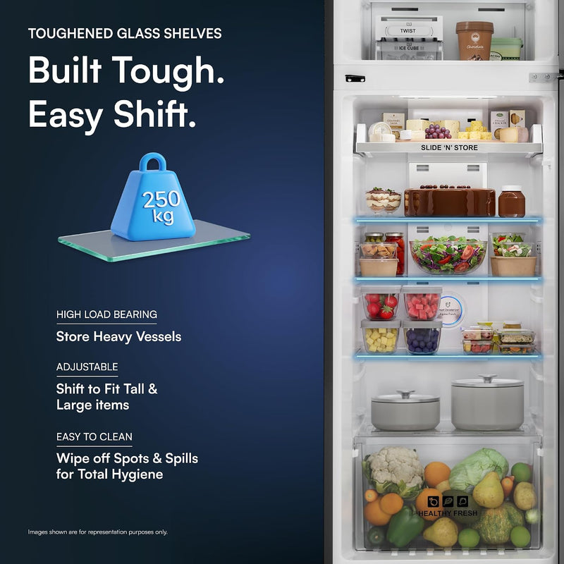 IFB 331L 3 Star 12-in-1 Convertible, Advanced Inverter Frost-Free Double Door Refrigerator with 30 Hrs Cooling Retention