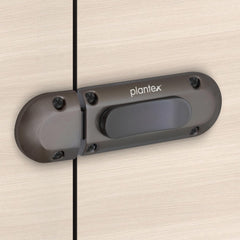 Plantex Latch Lock for Main Door/Heavy Duty Zinc Door Latch for Bathroom/Door Stopper/Baby Latch/Door Lock Latch for Home/Office/Bedroom - Pack of 1 (Satin Black)-1