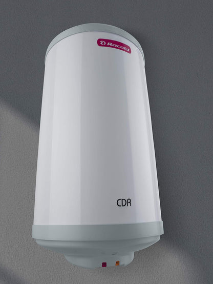 Racold CDR 25Litres Vertical 5 star water heater, White