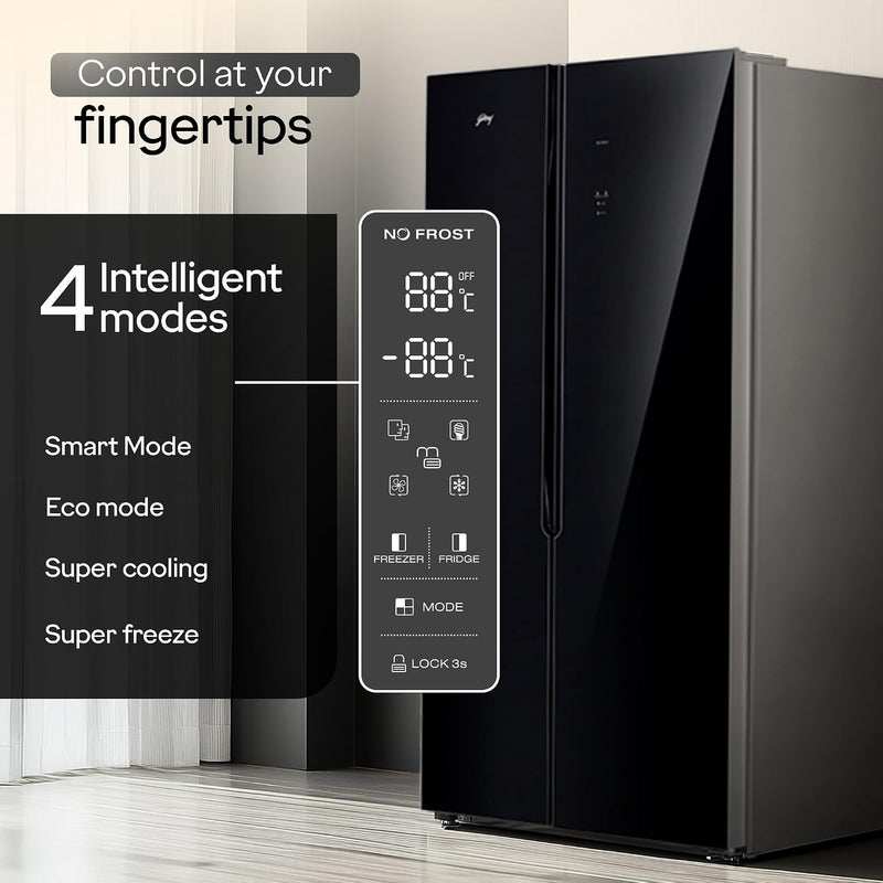 Godrej 540 L 3 Star 5 Years Comprehensive Warranty 4 Intelligent Modes (52141501SD03653)-6