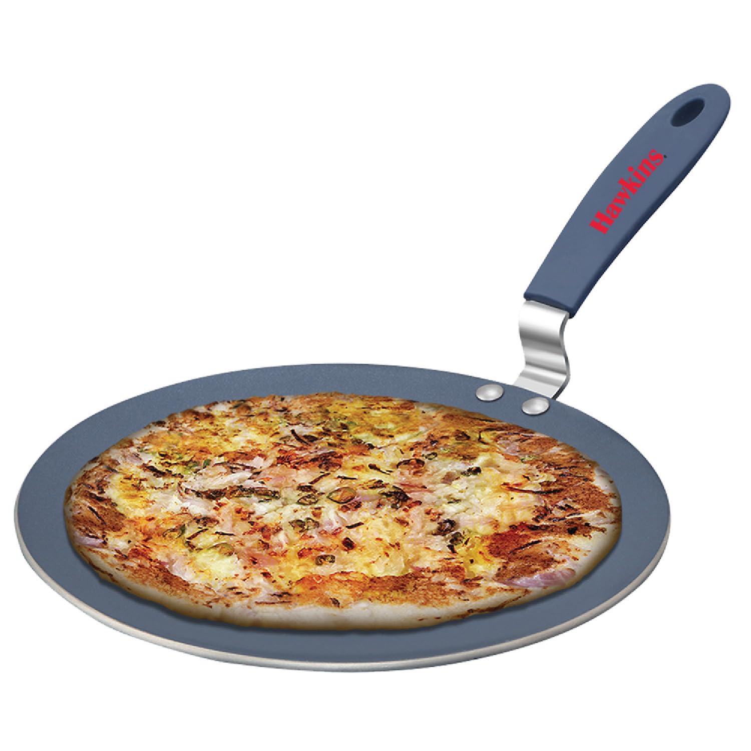 Hawkins Ceramic Nonstick Tava, 26 cm Diameter, Induction Paratha Tawa, Granite Griddle (ICT26)