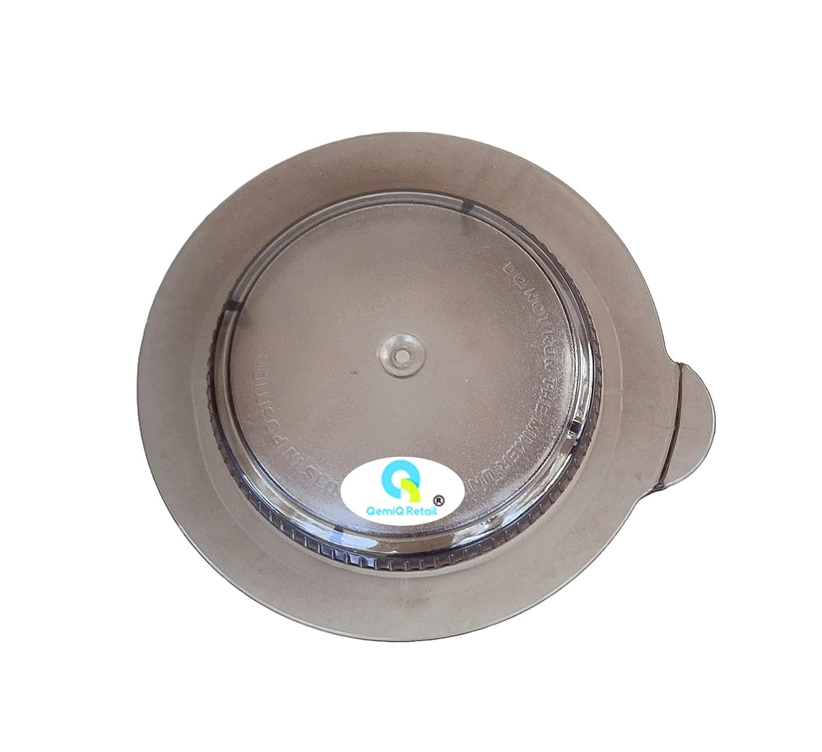 Sujata Flat Lid Cover for Medium Steel Jar, Compatible with Dynamix and Multimix Models