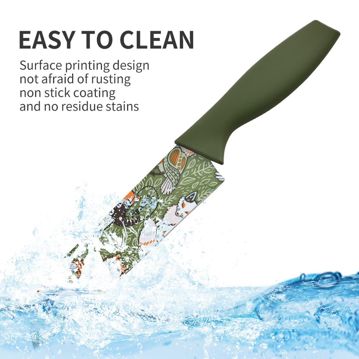 Pigeon by Stovekraft Edge Flora Stainless Steel Kitchen Knife