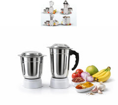 Jar Combo: 1000 ml + 1000 ml | Compatible with Sujata Mixer Grinder
