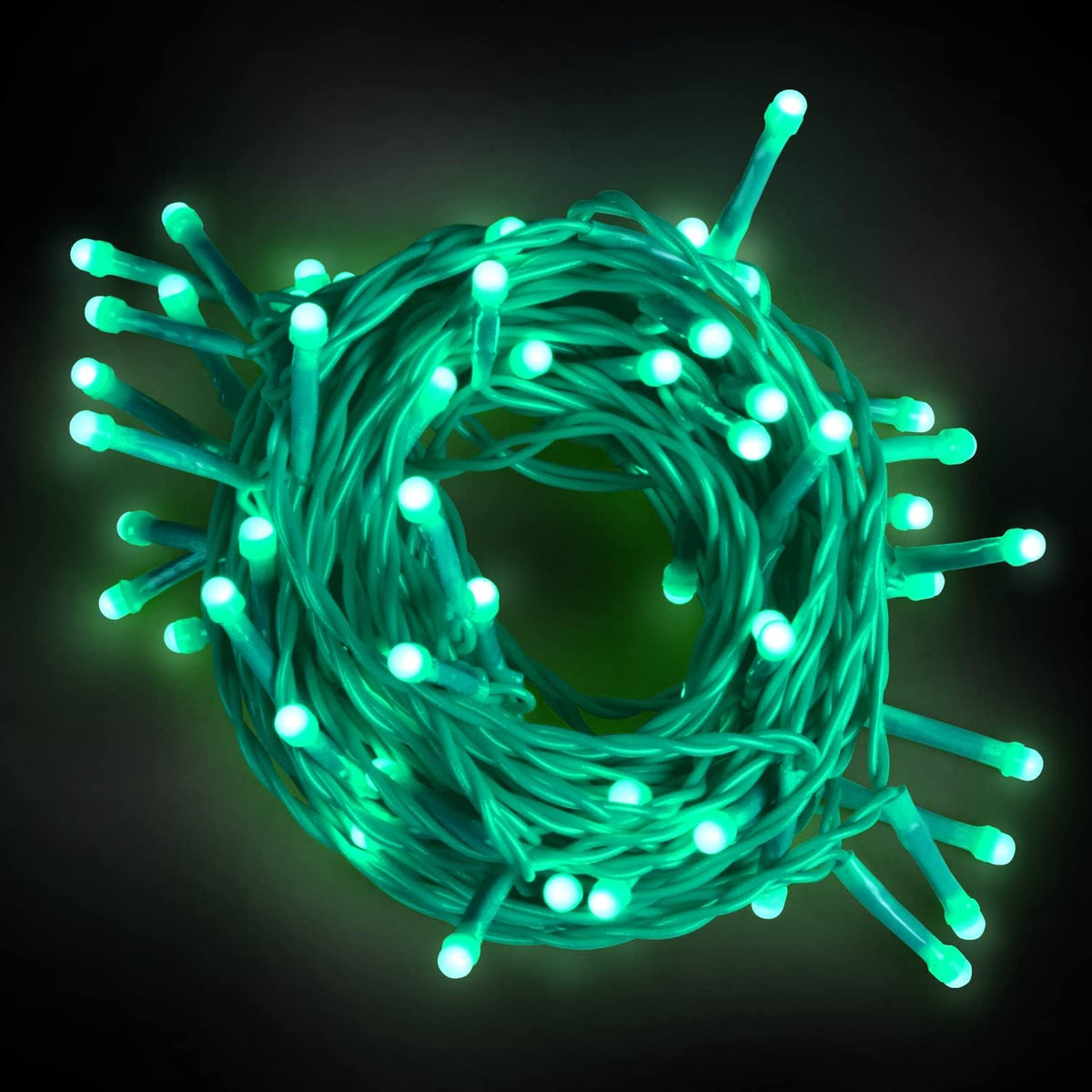 Philips Starlit 12 Meter 72 LEDs String Light for Decoration (58224-green) (Pack of 3)